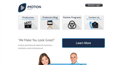 Desktop Screenshot of imotionvideo.com